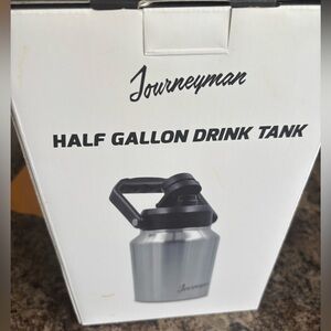 Journeyman Silver Half Gallon Drink Tank
